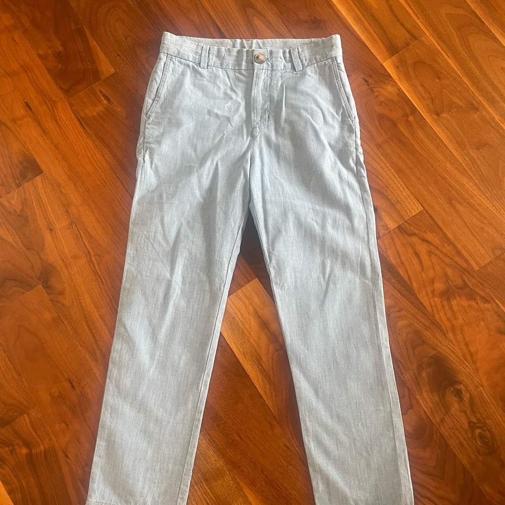 Vineyard Vines Light Blue Breaker Pants